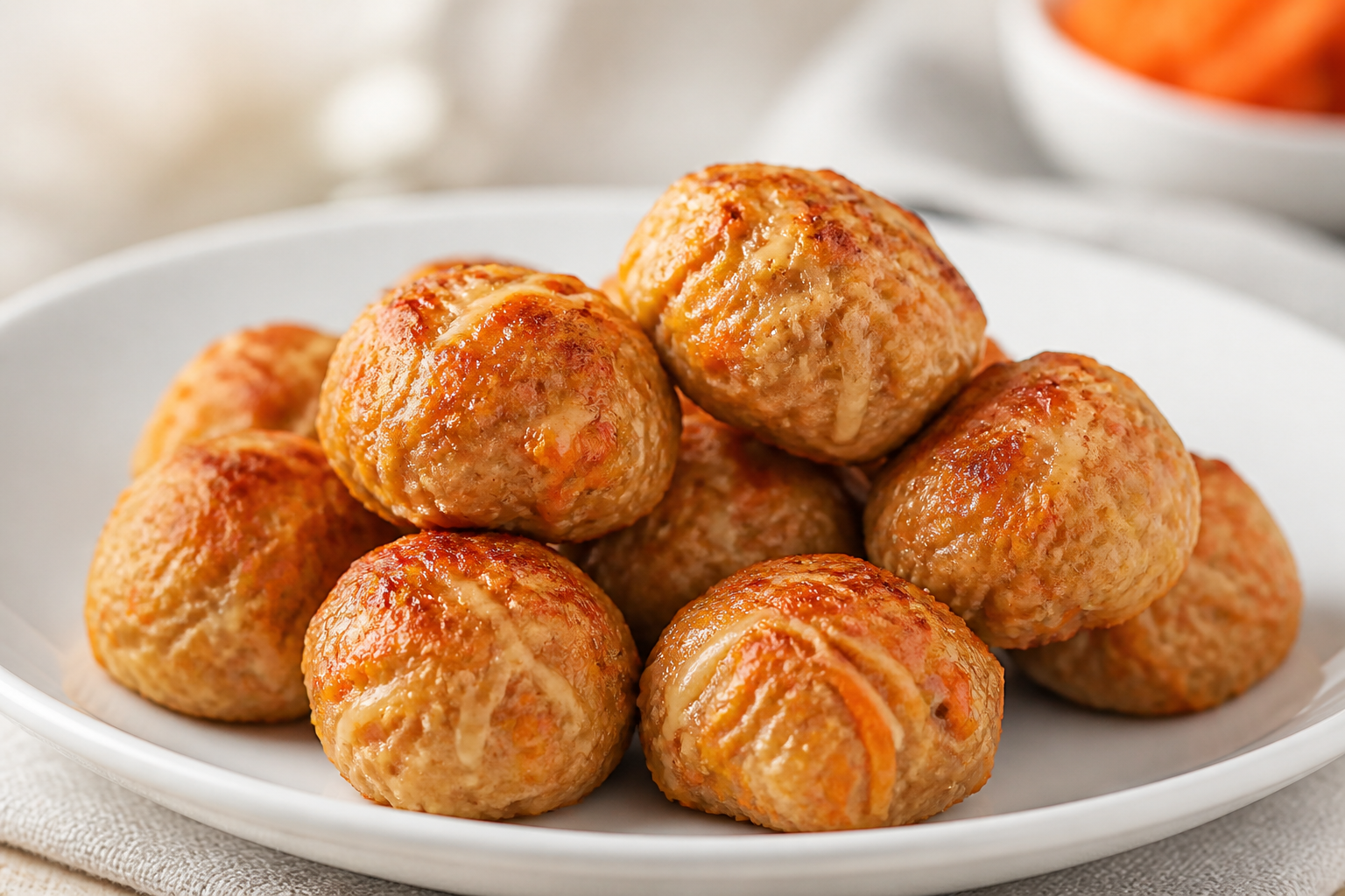 Oat, Turkey and Carrot Rocket Bites