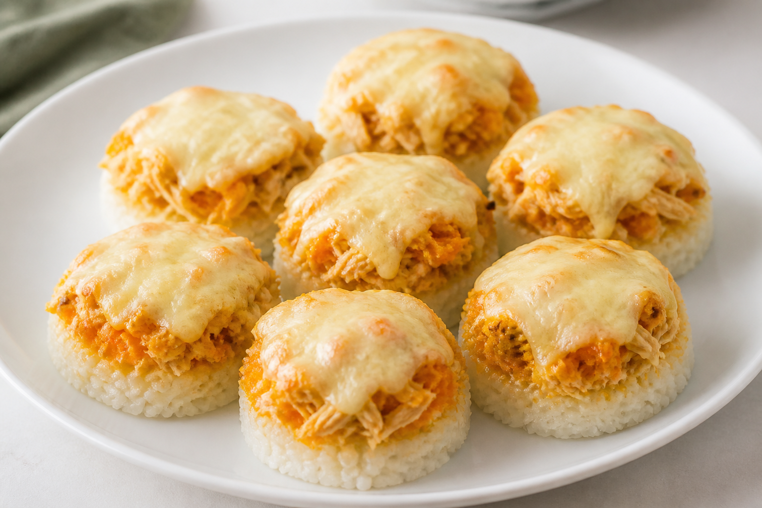 Cheerful Mini Rice, Chicken and Pumpkin Wheels