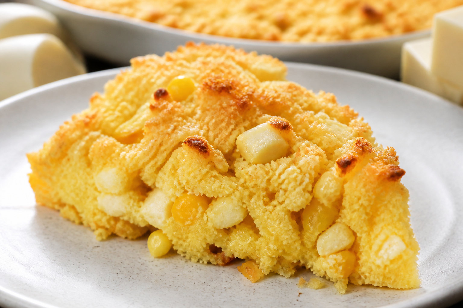 Cuscús Paulista de Horno con Palmitos, Maíz y Queso Minas