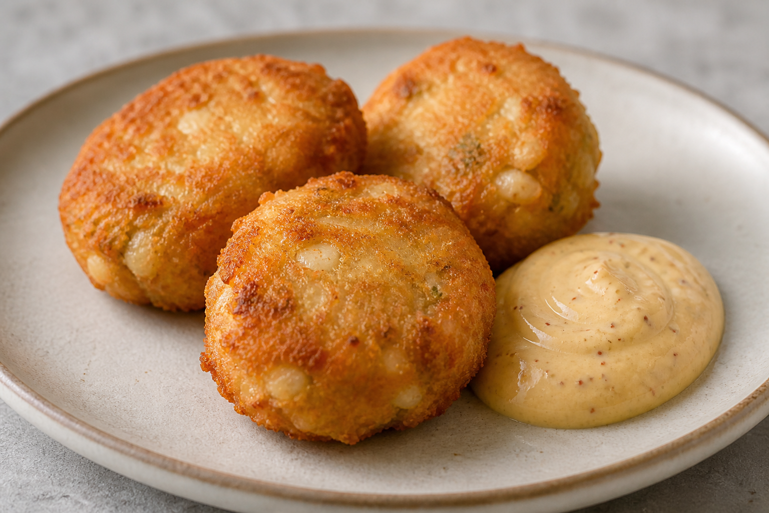 Chilean Hominy and Hake Croquettes with Avocado Merkén Mayo