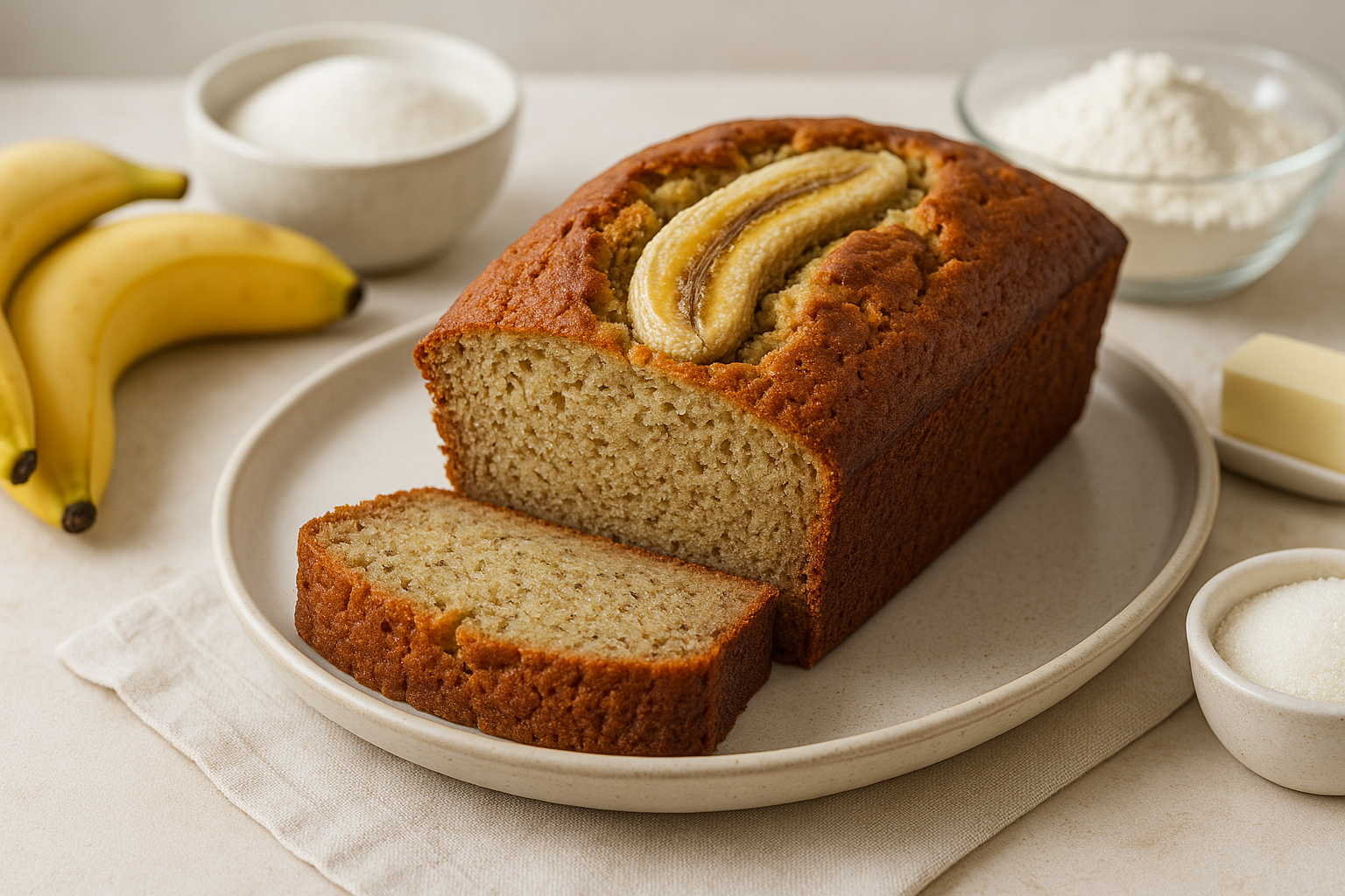 Banana bread clásico