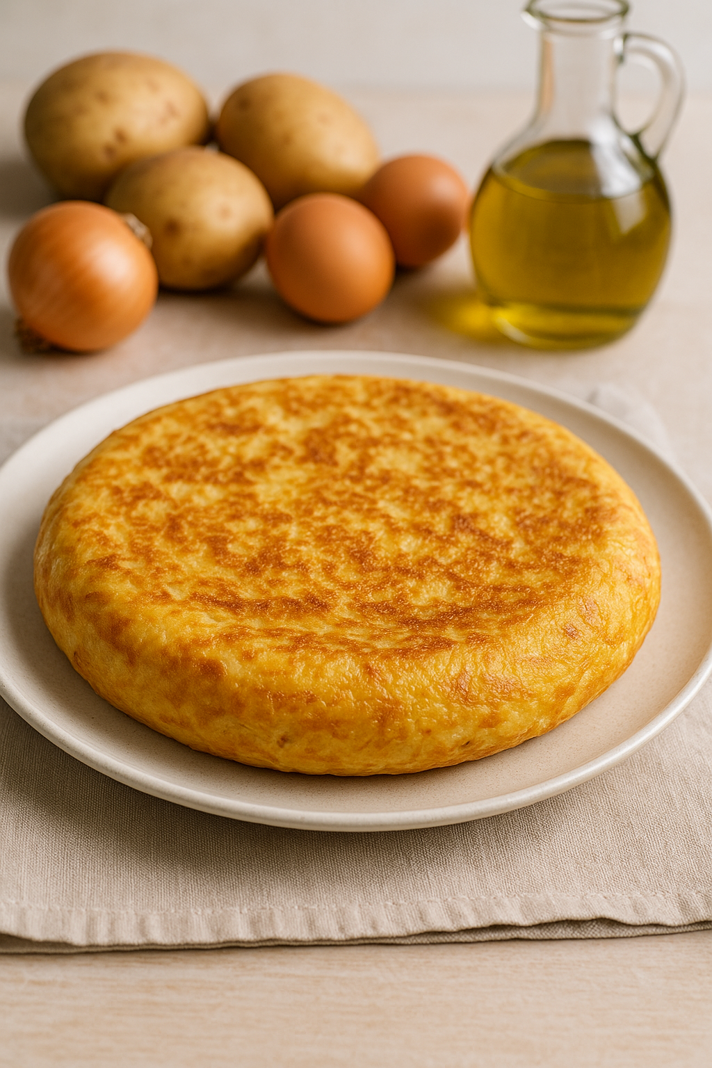 Tortilla de patatas tradicional