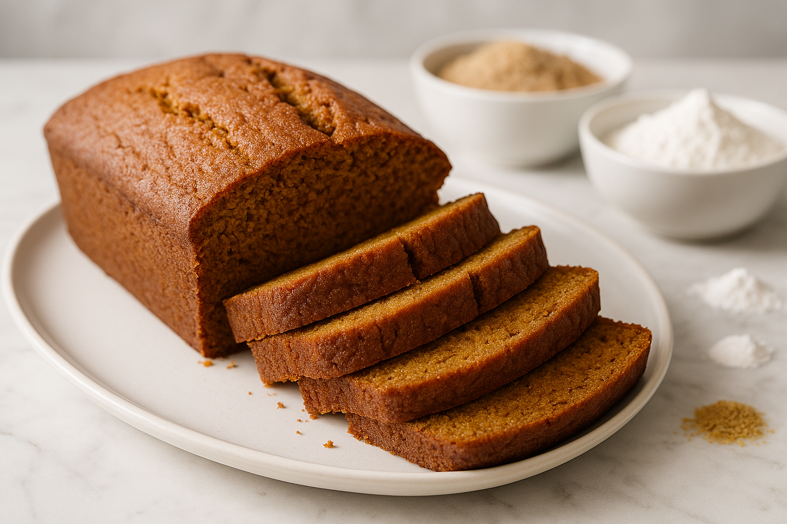 Pan de calabaza especiado