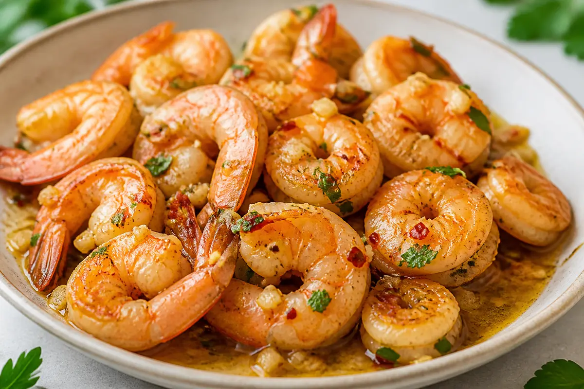 Camarones al Ajillo
