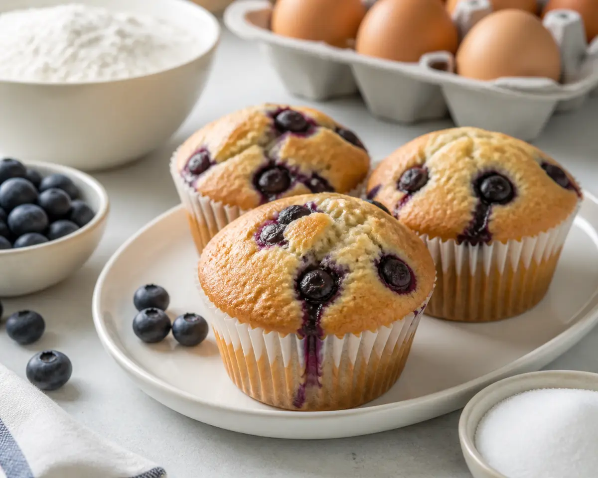 Muffins de Arándanos