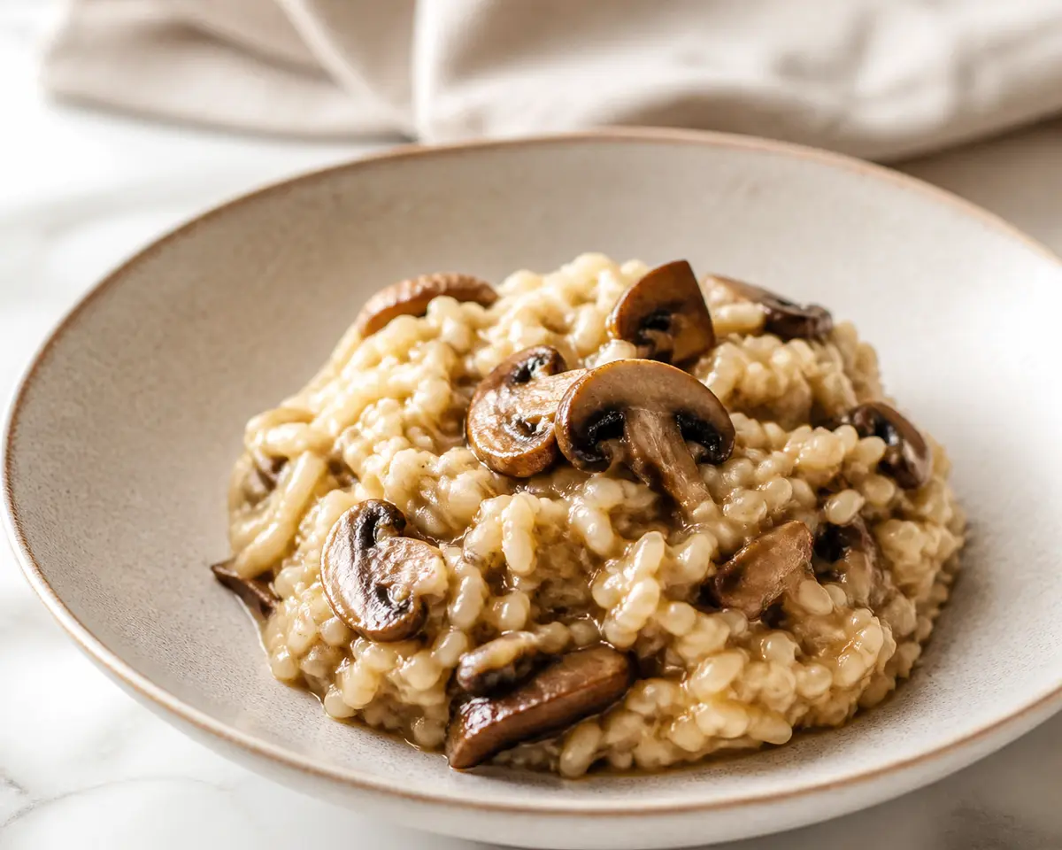 Risotto de Champiñones