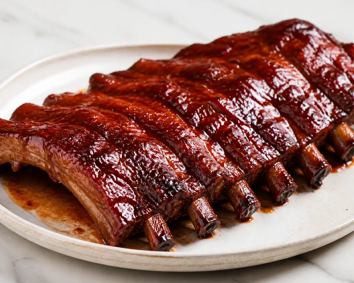 Costillas BBQ al Horno