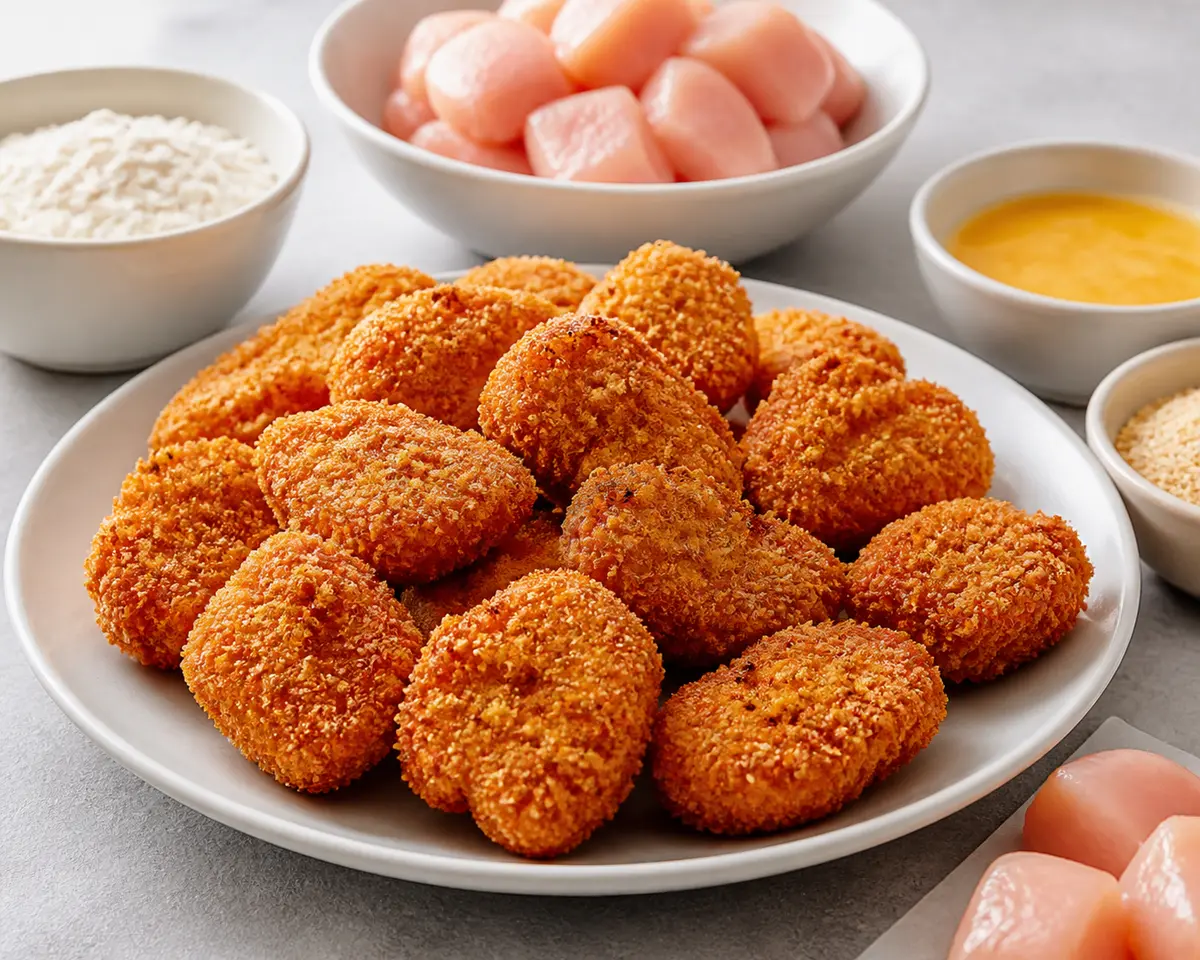 Nuggets de Pollo Caseros