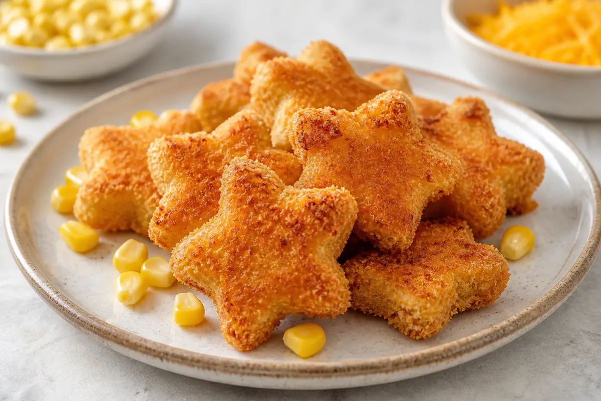 Crunchy Chicken and Corn Stars