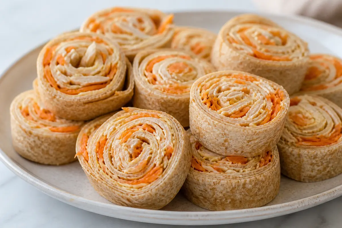 Cheerful Turkey and Cheese Pinwheels