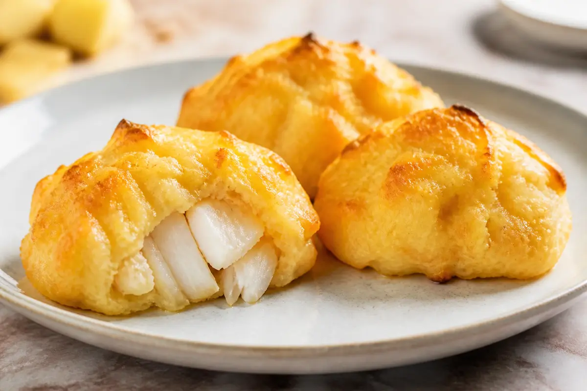 Golden Fish and Potato Clouds