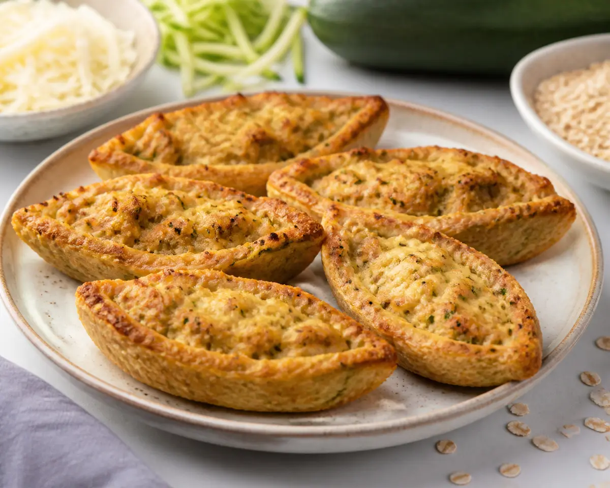 Lanchitas Doradas de Pavo, Avena y Queso Suave