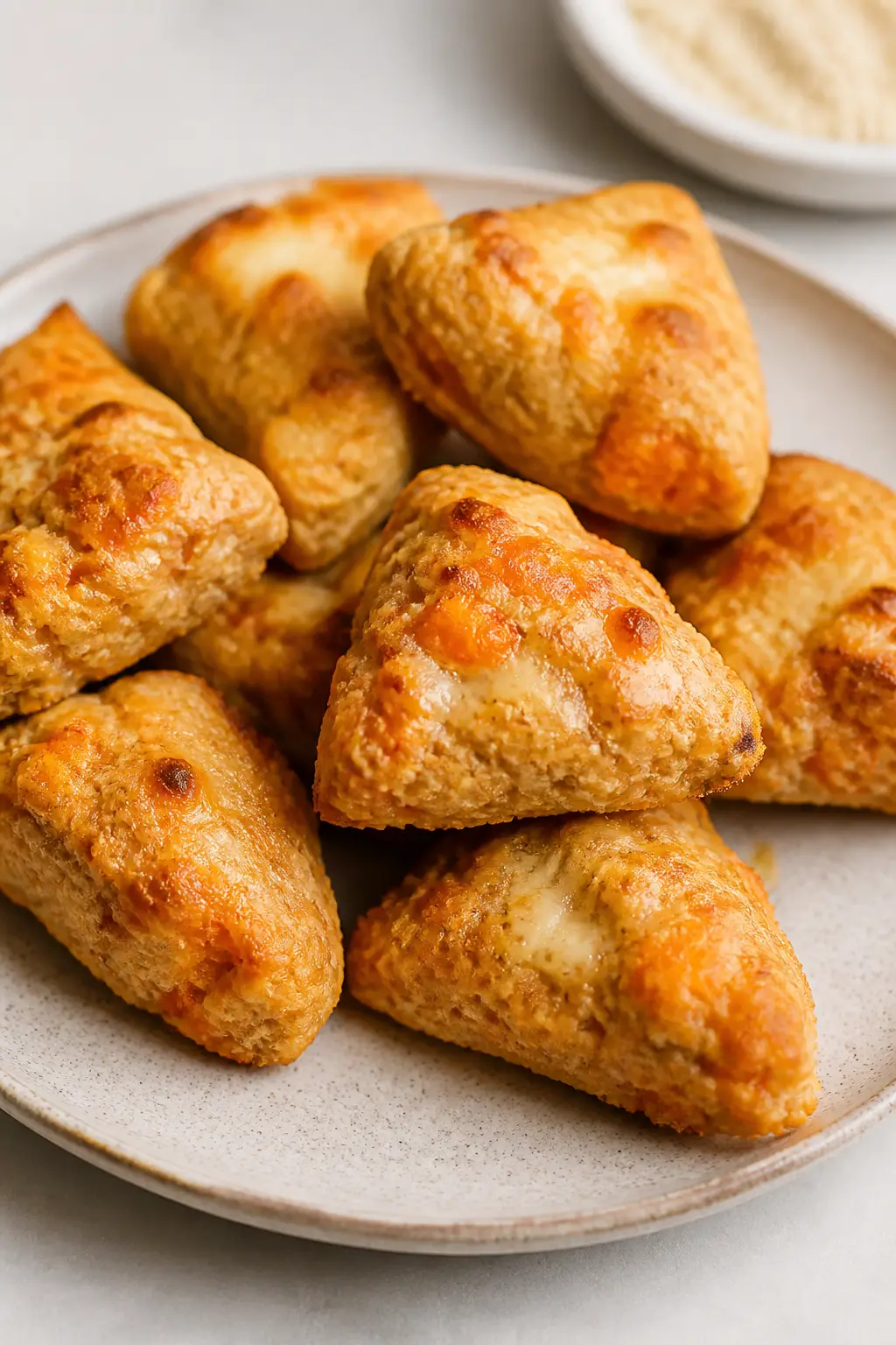 Golden Turkey, Sweet Potato and Cheese Mini Kites