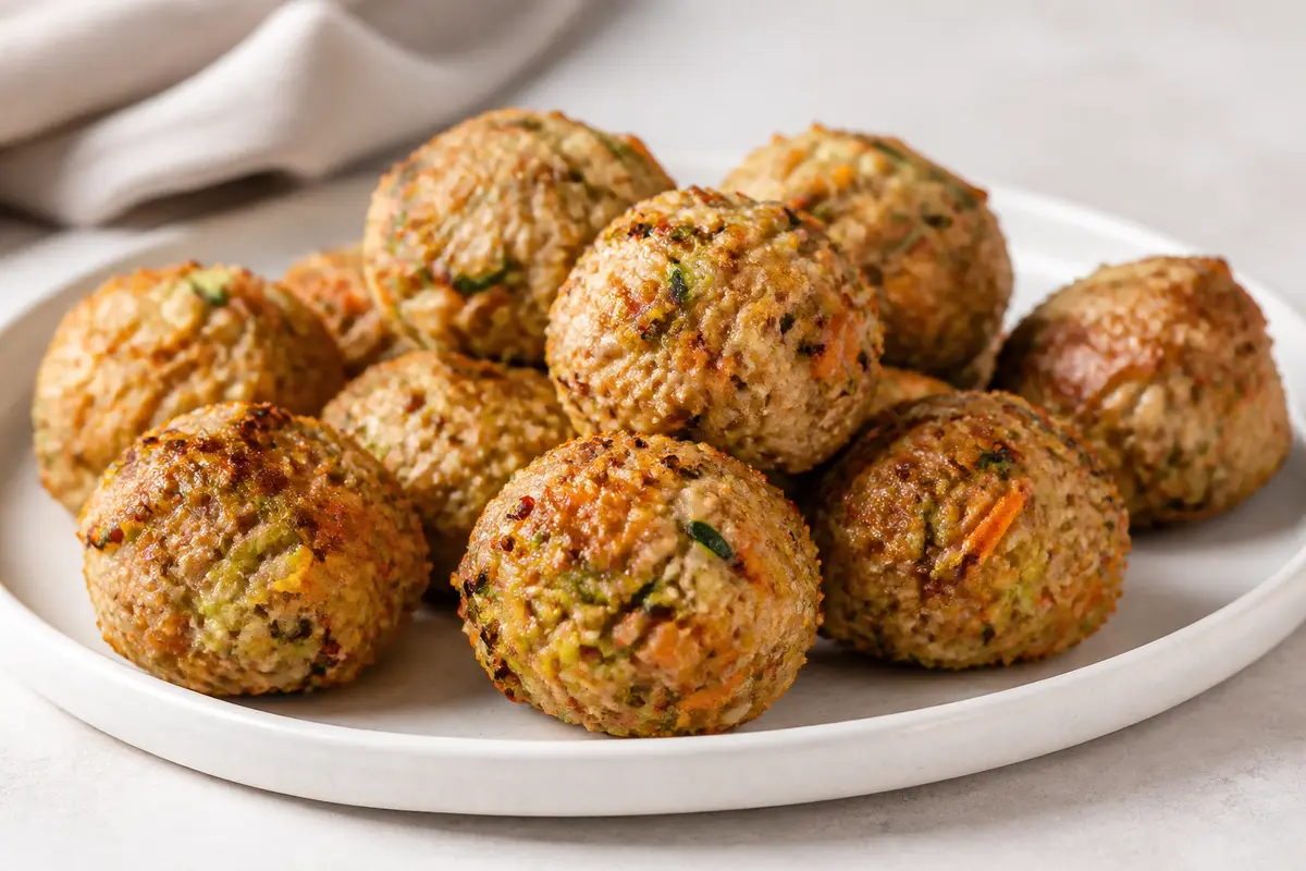 Rainbow Turkey, Quinoa and Veggie Bites