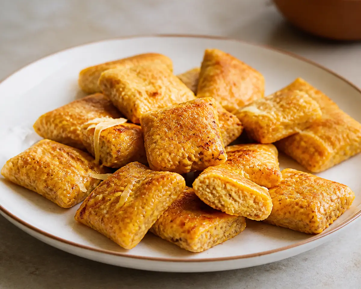 Cojincitos Dorados de Pollo, Avena y Calabaza