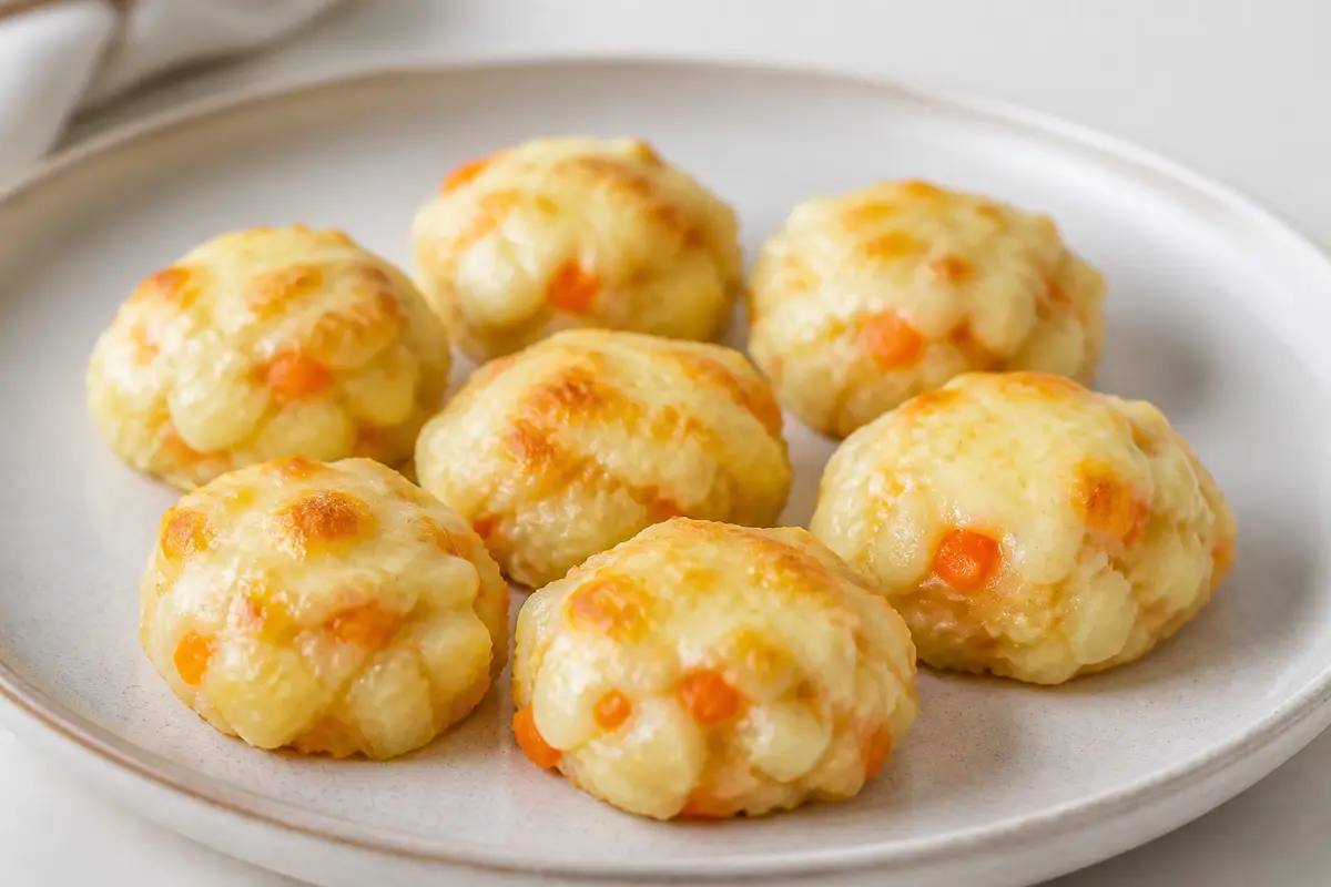 Sunny Fish, Potato and Carrot Bites